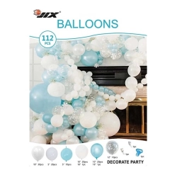Girlanda balonowa dekoracja balony 112 sztuk
